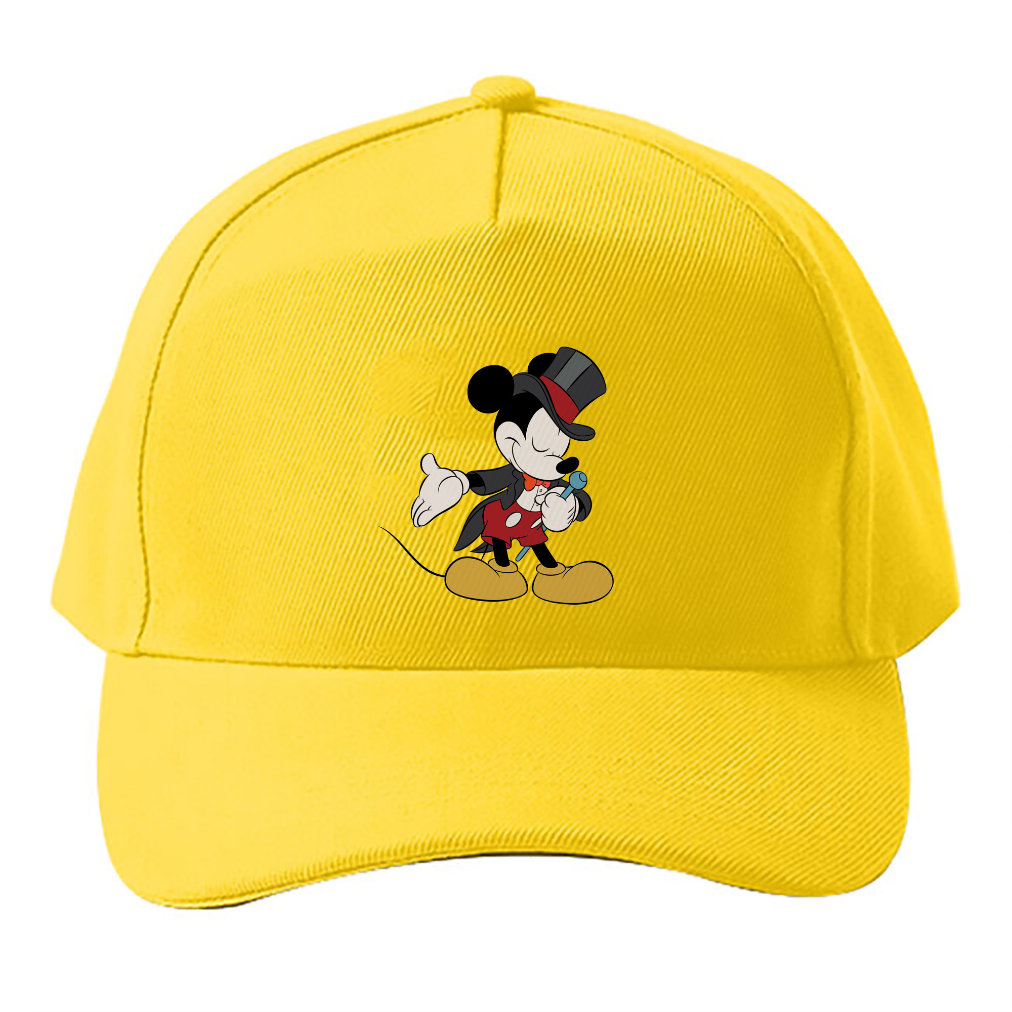（画像用） ミッキーマウス Mickey Mouse ベースボールキャップ 綿100％ 男女兼用 帽子 スポーツ